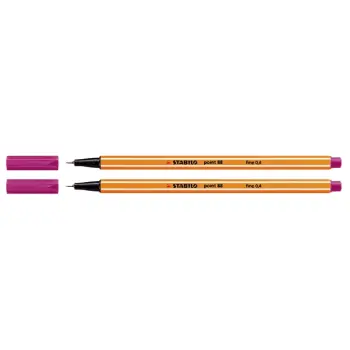 fineliner stabilo point 88 paars