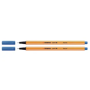 fineliner stabilo point 88 nachtblauw