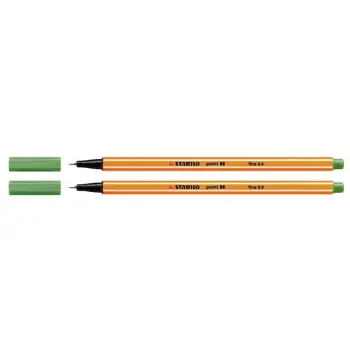 fineliner stabilo point 88 appelgroen