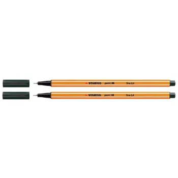 fineliner stabilo point 88 olijfgroen