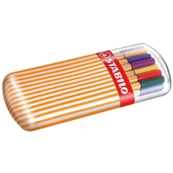 Fineliner point 88 zebra etui assor