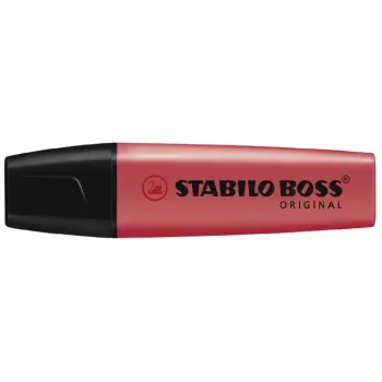 Stabilo markeerstift 1-5mm rood