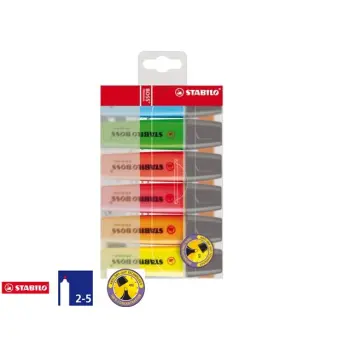 Markeerstift STABILO BOSS 70/6 (6 stuks)