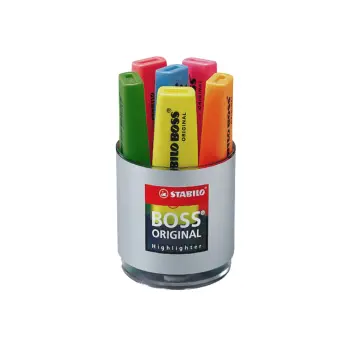 Markeerstift bureauset rond 6st