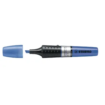 Markeerstift blauw stabilo