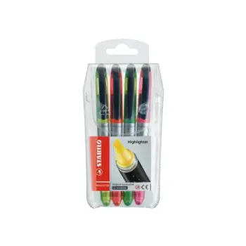 markeerstift stabilo navigator 4st ass