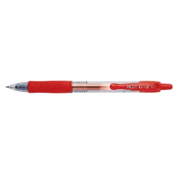 gelschrijver pilot bl-g2-7 0.4mm rood