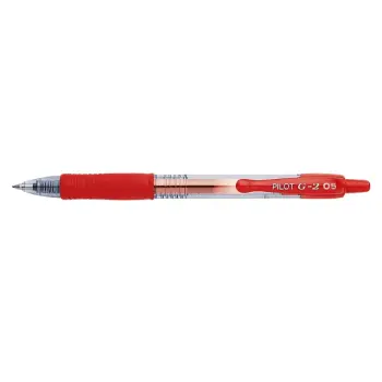 gelschrijver pilot bl-g2-5 0.5mm rood
