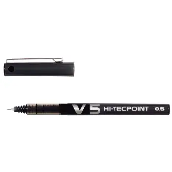 fineliner pilot hi-tecpoint bx-v5 0.25mm zwar