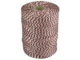 Touw Muller katoen 180 meter rood/wit