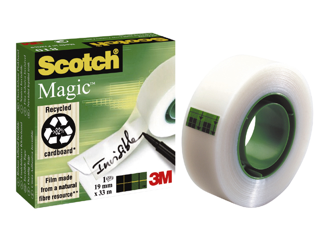 Scotch plakband magic tape 33mx19mm