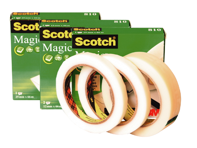 plakband 3m scotch 810 25mmx66m magic
