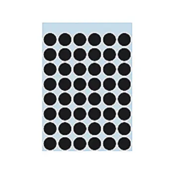 etiket herma 1869 rond 12mm 240st zwart