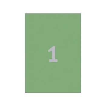 etiket avery zweck l/i/k 3472 a4 groen