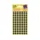 etiket avery zweck 3009 8mm rond 416st zwart