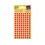 etiket avery zweck 3010 8mm rond 416st rood