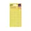 etiket avery zweck 3013 8mm rond 416st geel