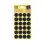 etiket avery zweck 3003 18mm rond 96st zwart
