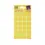 etiket avery zweck 3007 18mm rond 96st geel