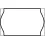 prijsetiket voor s14 26x16mm n-perm wit
