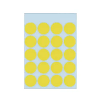 etiket herma 1871 rond 19mm 100st geel