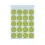 etiket herma 1878 rond 19mm 100st fluor groen