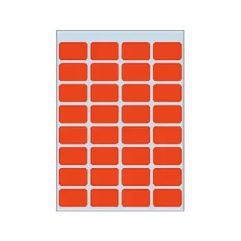 etiket herma 3642 12x19mm 224st rood