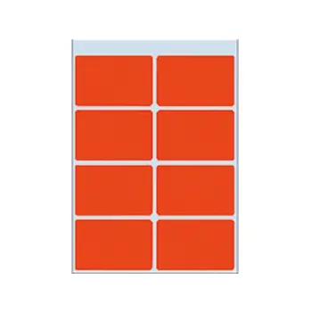 etiket herma 3692 26x40mm 40st rood