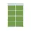 etiket herma 3695 26x40mm 40st groen