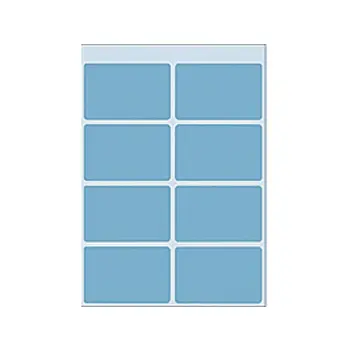 etiket herma 3693 25x40mm 40st blauw