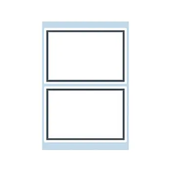 etiket schrift herma 5715 53x80mm kader grijs