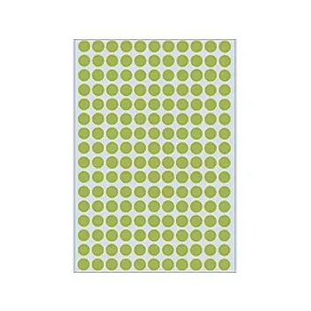 etiket herma 2215 rond 8mm 5632st groen