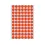 etiket herma 2232 rond 13mm rood 2464st