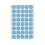 Herma etiket 2253 rond 19mm 1280st blauw