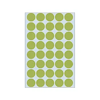 Herma etiket 2255 rond 19mm groen
