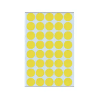 Herma etiket 2251 rond 19mm 1280st geel
