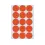 Etiket herma 2272 rond 32mm 480st rood