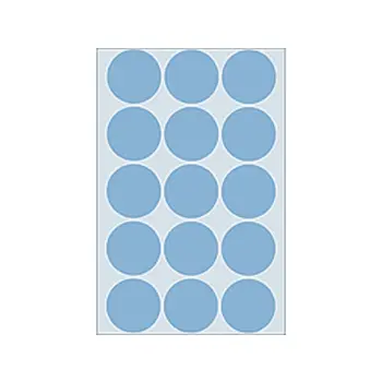 Etiket herma 2273 rond 32mm 480st blauw