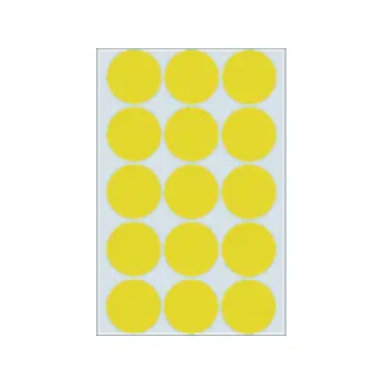 Etiket 2271 rond geel 480st 32mm