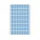 etiket herma 2343 12x18mm 1792st blauw