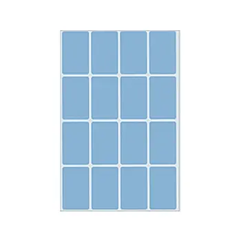 etiket herma 2453 25x40mm 512st blauw