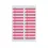 etiket herma 4143 pijl 38x7mm rood 88st