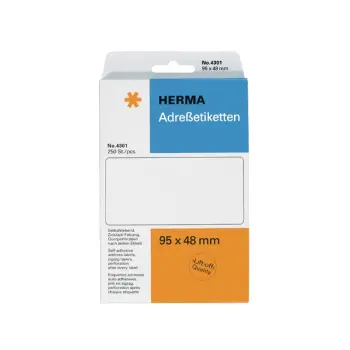 etiket herma adres 4301 95x48mm 250st