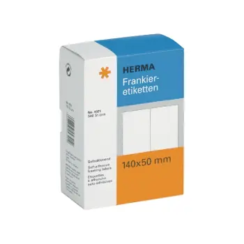 Frankeeretiket 4321 500st 140x50
