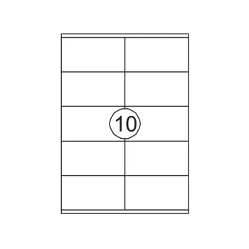 etiket avery kopieer dps10 105x58mm 1000st