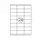 etiket avery kopieer dps24 70x36mm 2400st