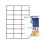 Herma laseretiket 4616 70x42.3mm