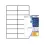 etiket herma laser 4625 105x42mm