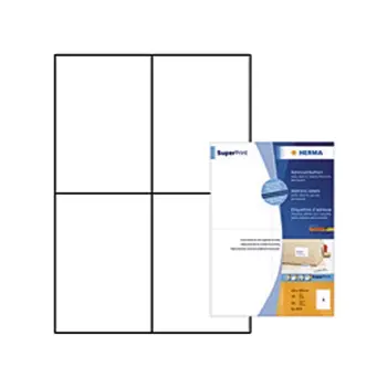 Etiket herma superprint 4676 105x148mm wit