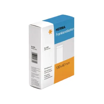 etiket herma frankeer 4330 130x40mm 500st